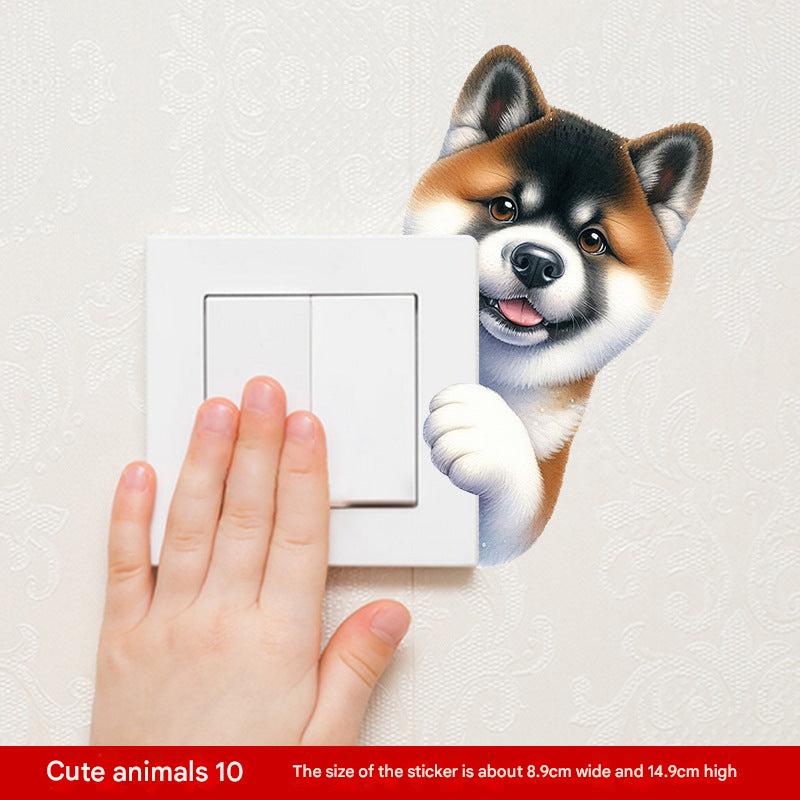 Cartoon Animal Wall Sticker 4