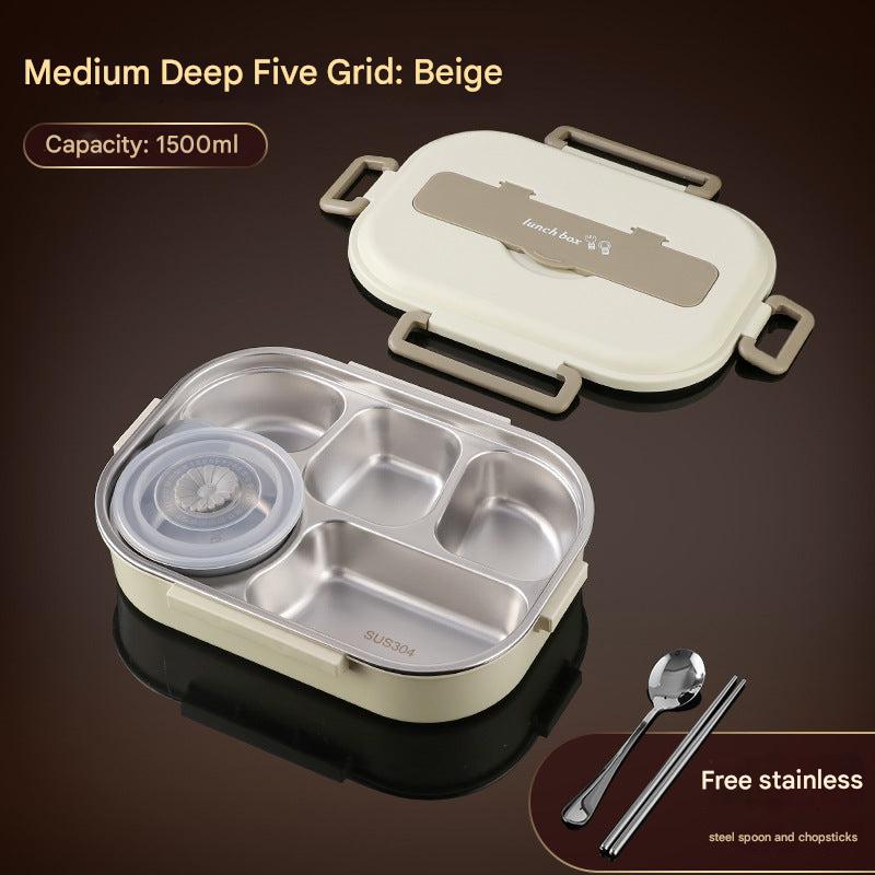 durable stainless steel meal prep container