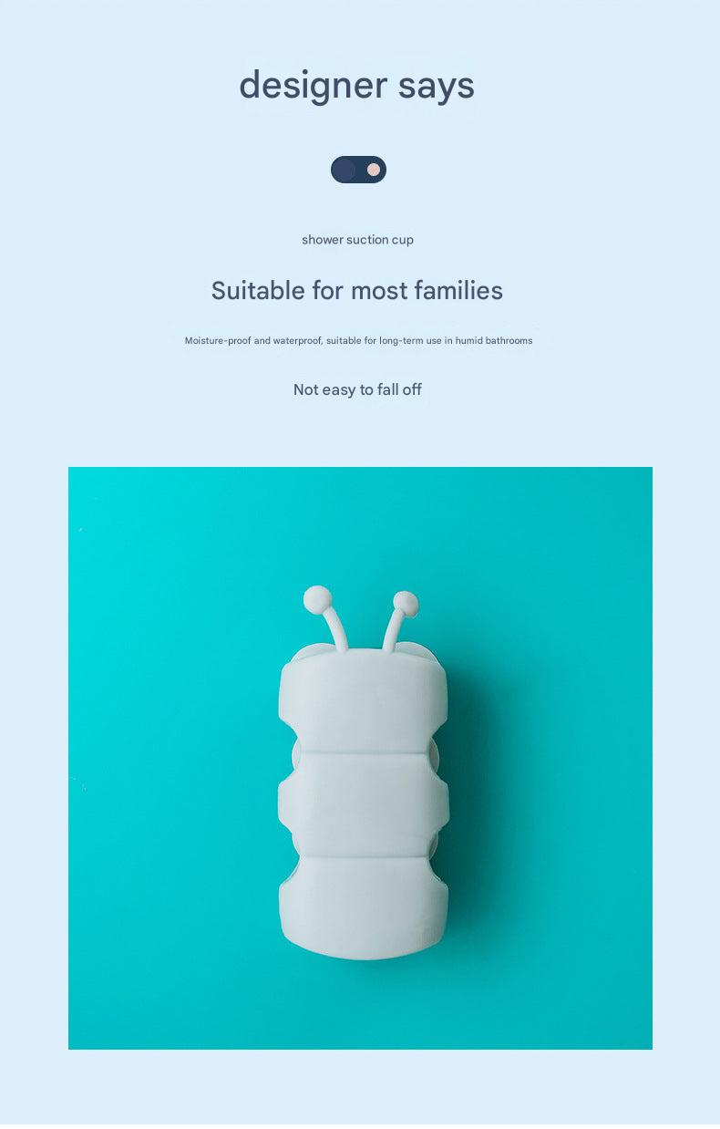 Durable silicone shower head holder