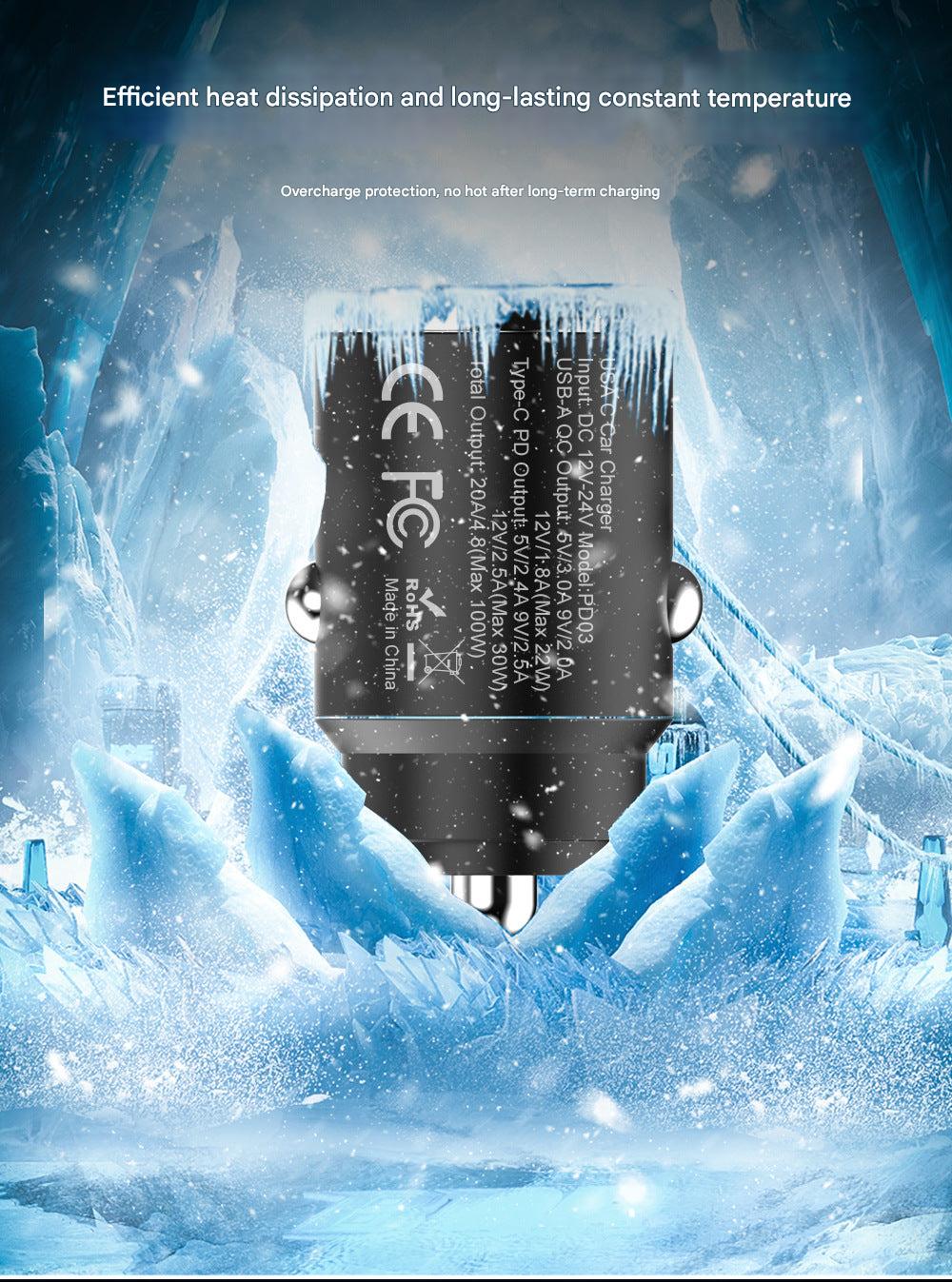 CE certified mini car charger for fast charging