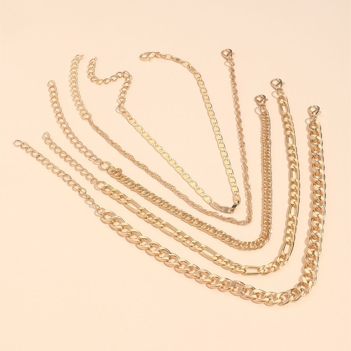 unique snake chain anklet gift set