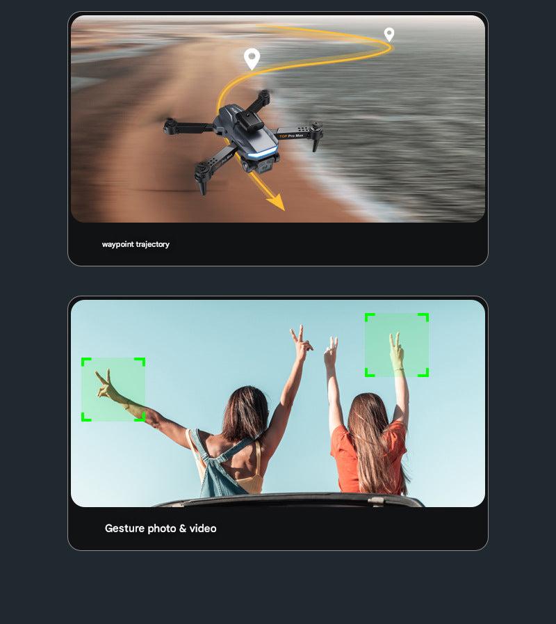 A15 drone with HD camera in flight