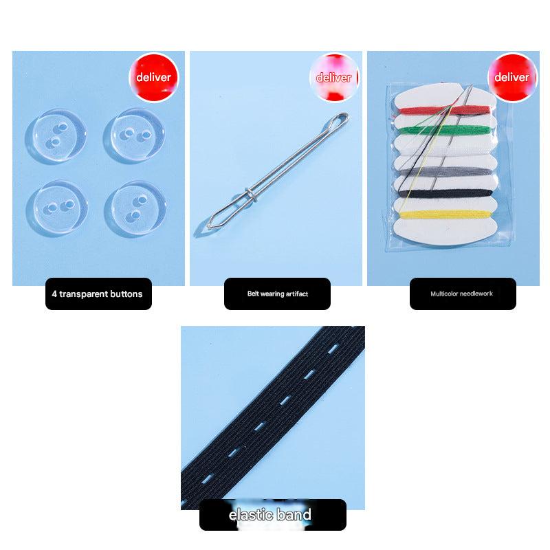 Nylon webbing adjustable belt for jeans