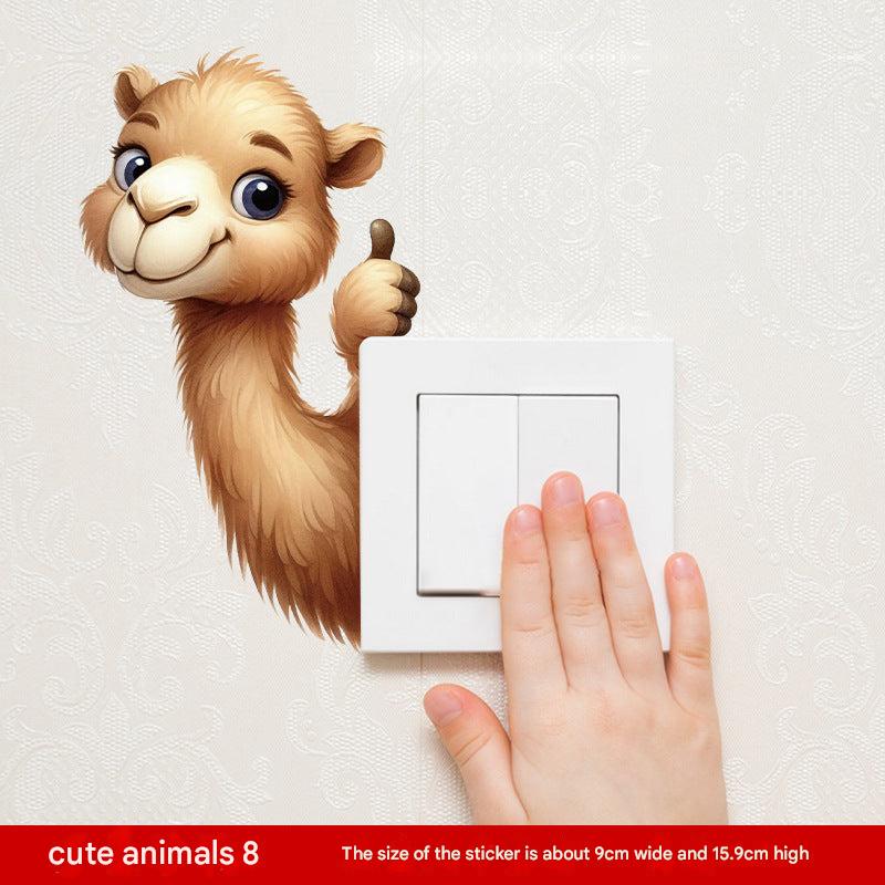 Cartoon Animal Wall Sticker 6