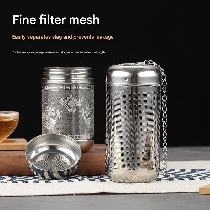 Tea filter for loose leaves