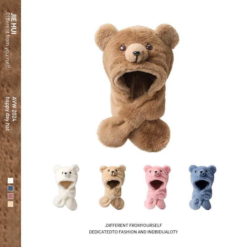 Kids Cartoon Bear Hat Image 10