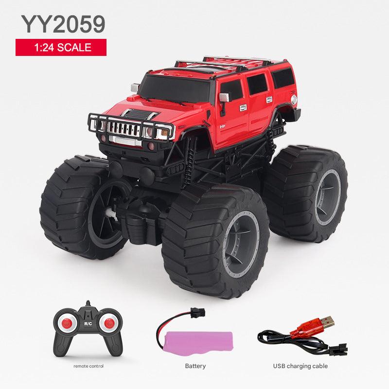 1:24 scale off-road remote control Hummer model image 1