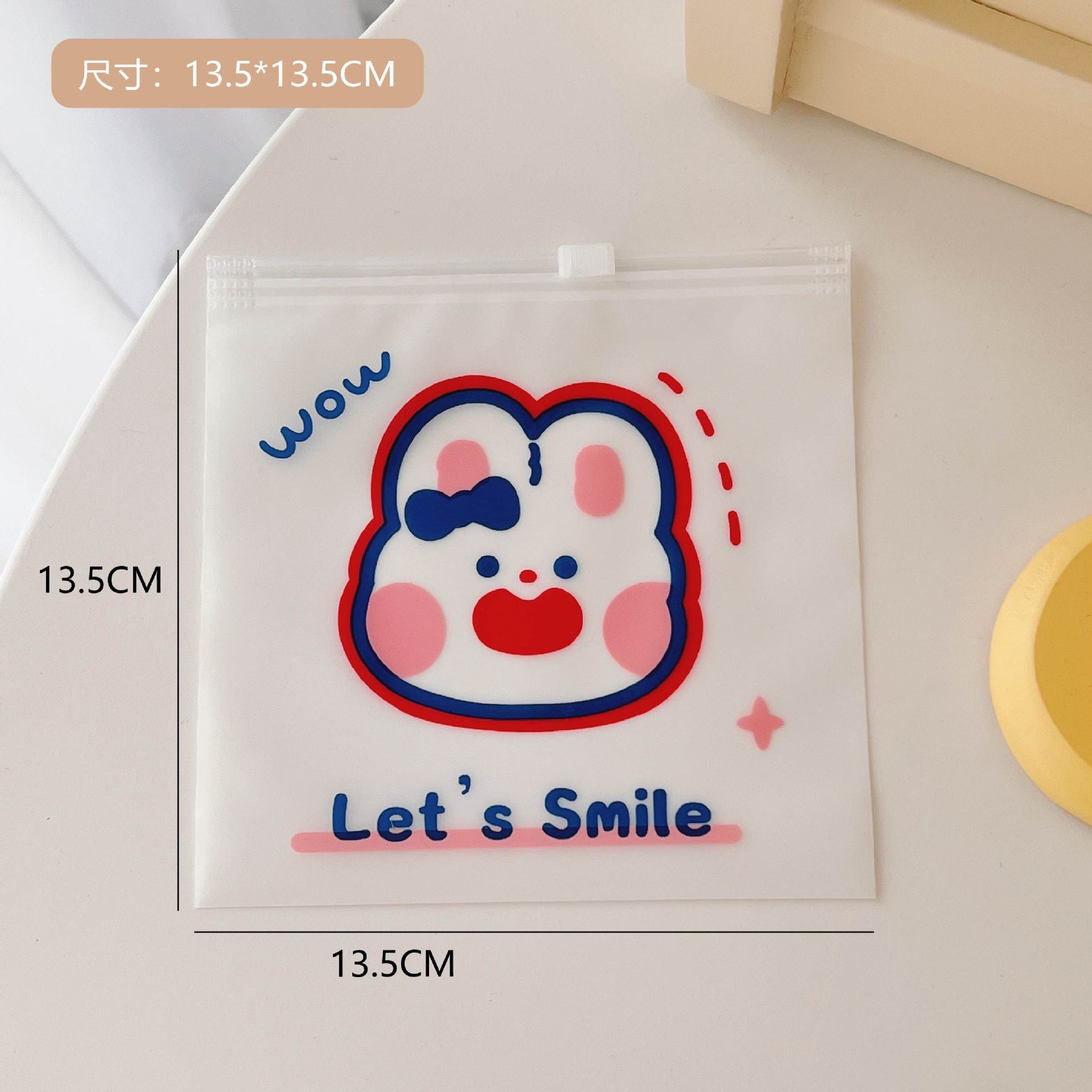 Variant: Double-sided 20 Denier (Pack of 10) / Open Mouth Rabbit (Pack of 10)