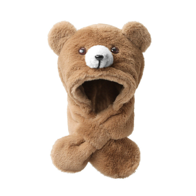 Kids Cartoon Bear Hat Image 3