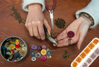 DIY jewelry making kit components image 1