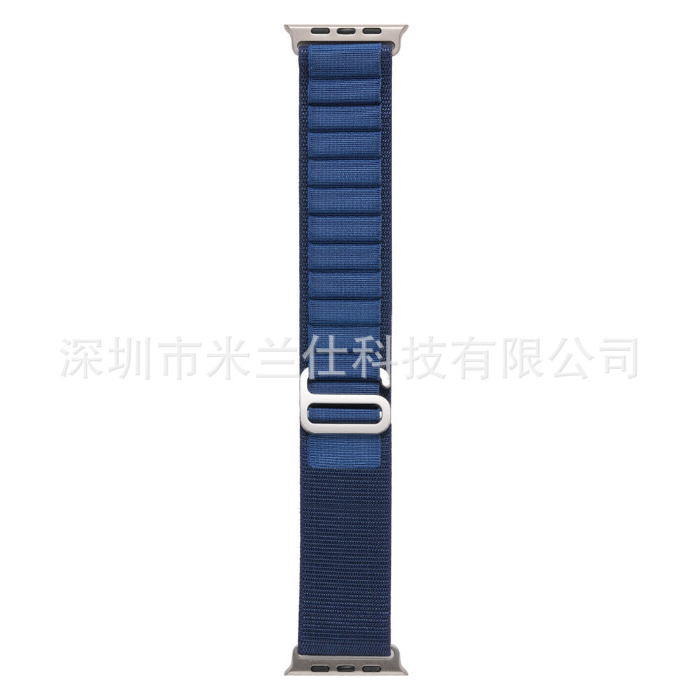 Variant: 38/40/41mm titanium buckle (Pack of 1) / 6 Navy Blue
