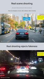dash cam screen display