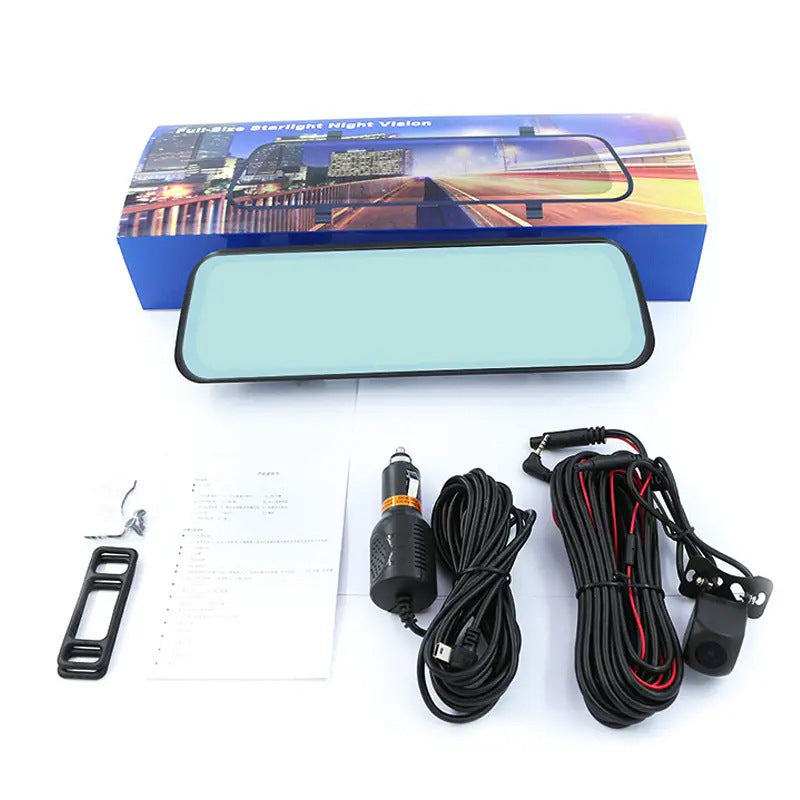 10 inch dual lens dash cam rear