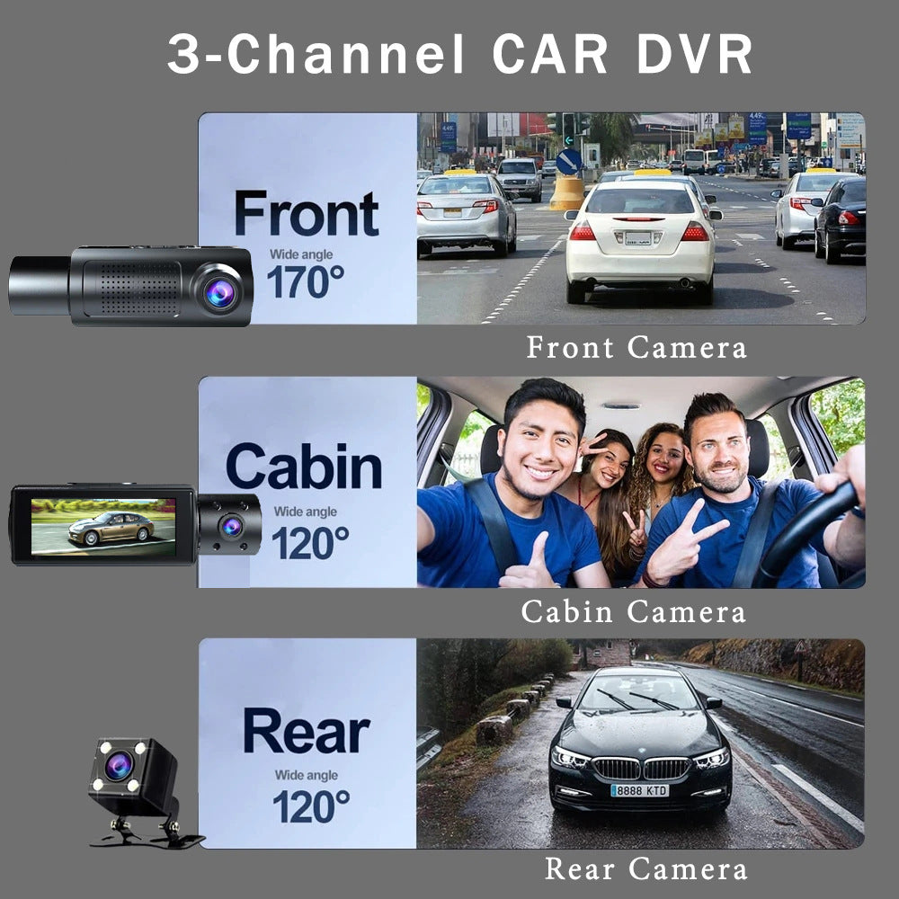 Ninth image featuring accessories included with dash cam