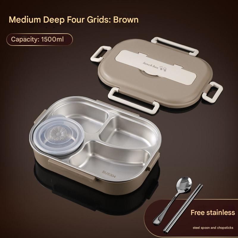 durable stainless steel meal prep container