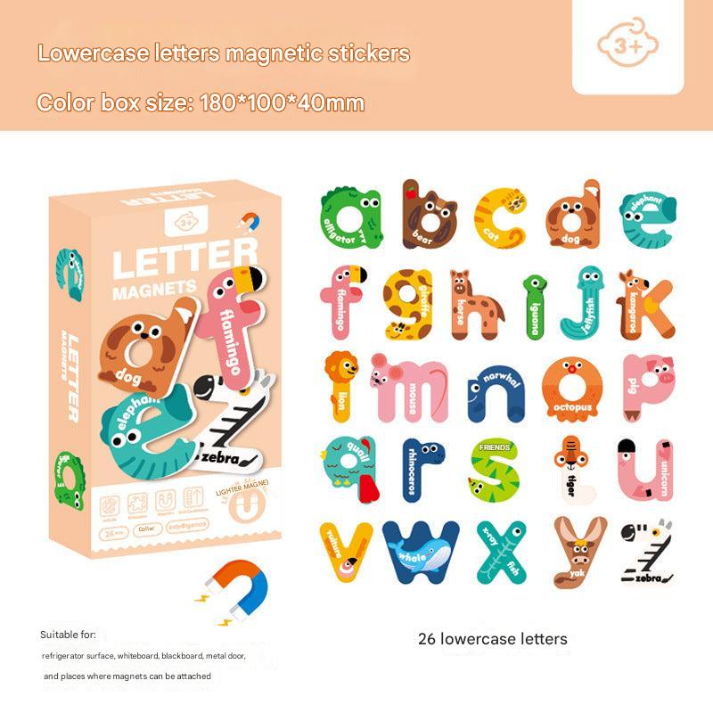Variant: Lowercase Letters Fridge Magnet Set (Pack of 1)