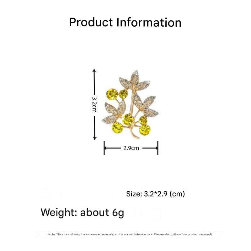 2024 Women's Floral Brooch - Elegant fashion accessory