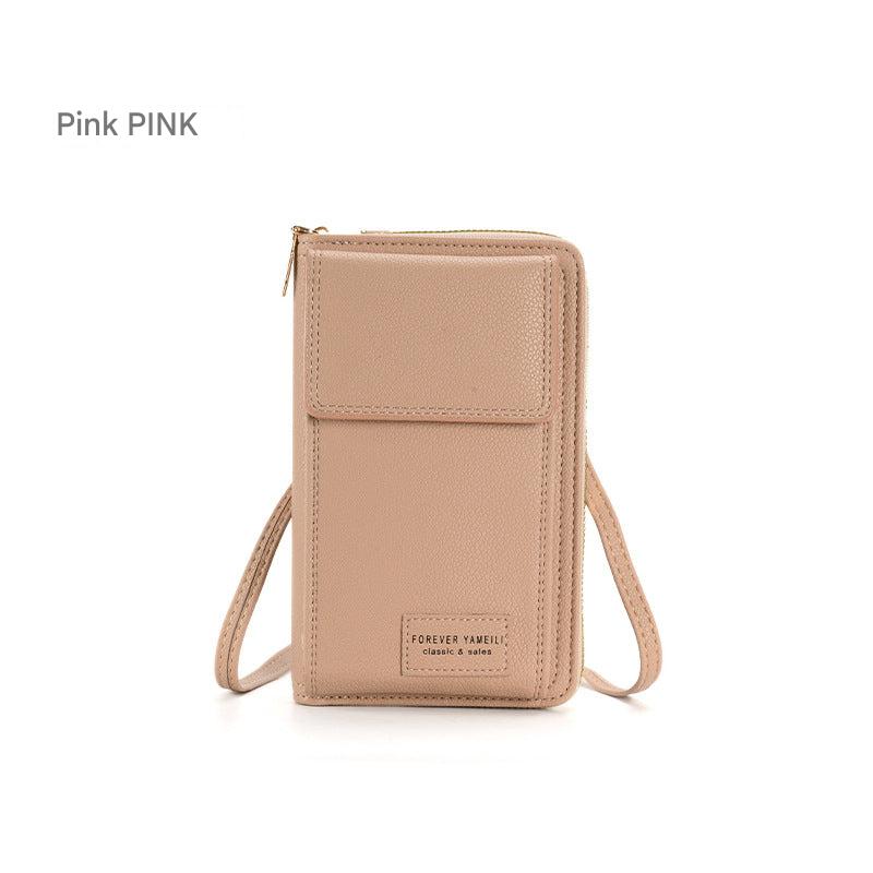 Women phone wallet bag green