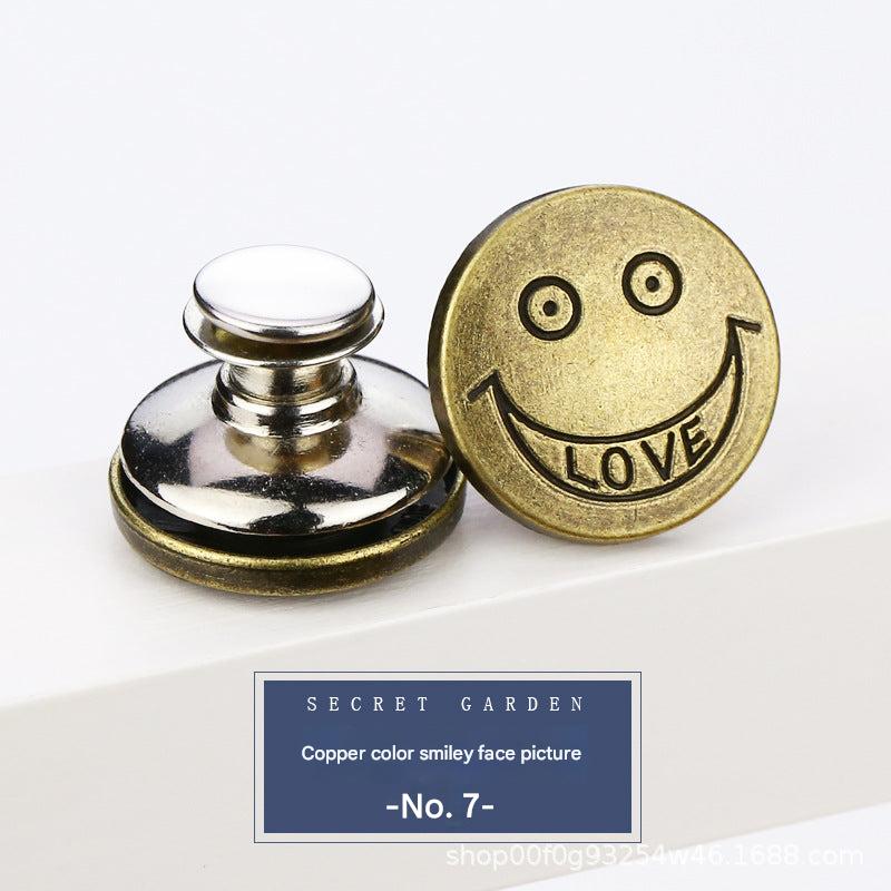 Adjustable Denim Jeans with Detachable Waistband - Image 1