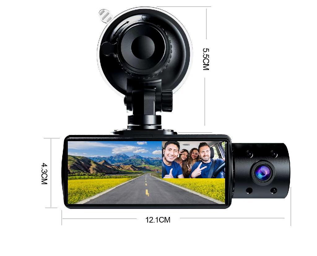 Second image showcasing interior lens of the dash cam