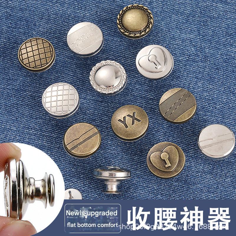 Close-Up of Adjustable Jeans - Image 2