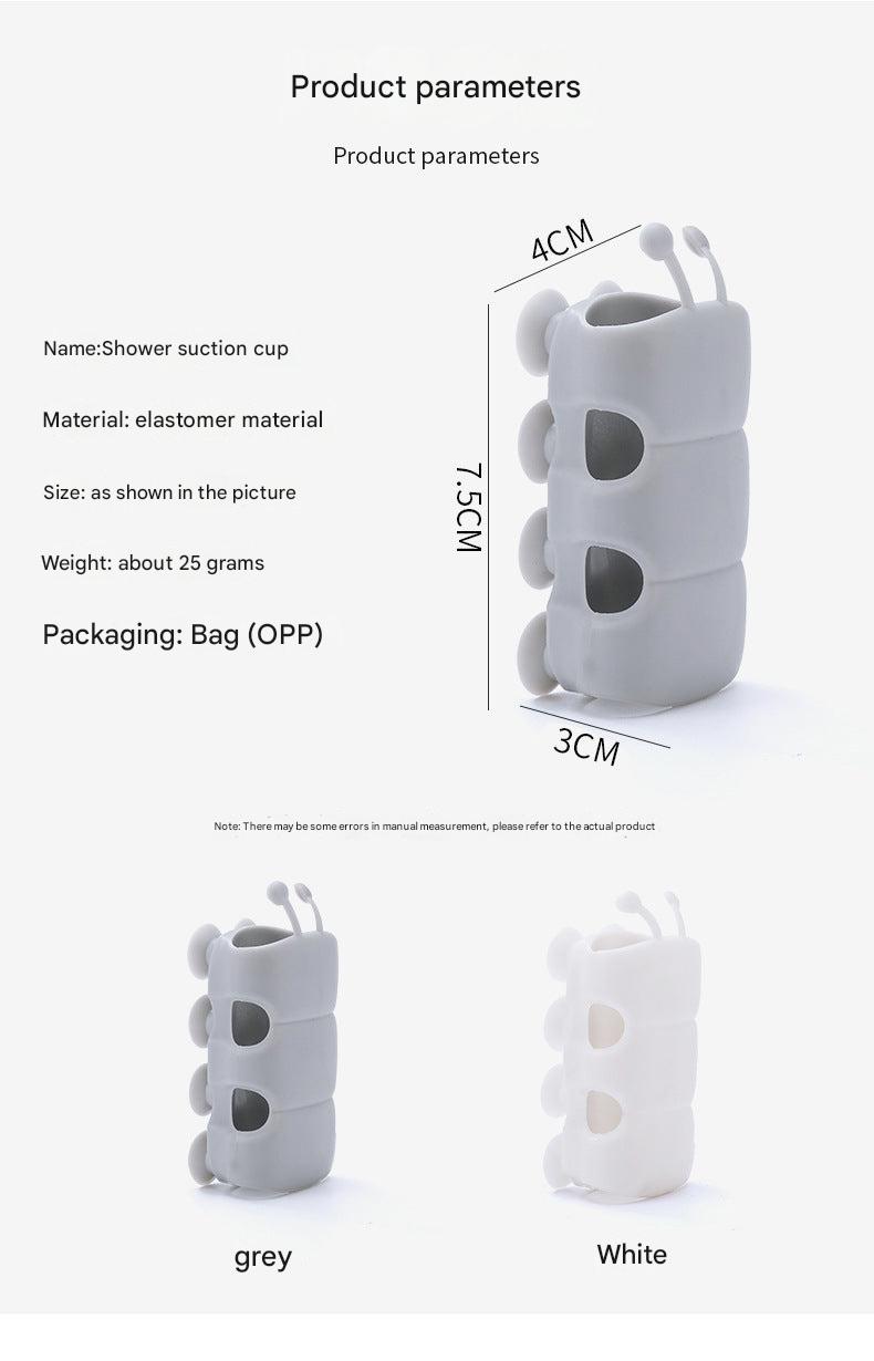 Durable silicone shower head holder