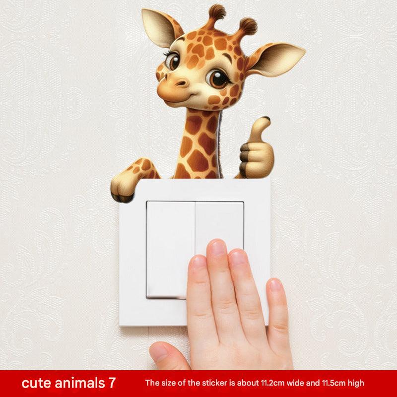 Cartoon Animal Wall Sticker 7