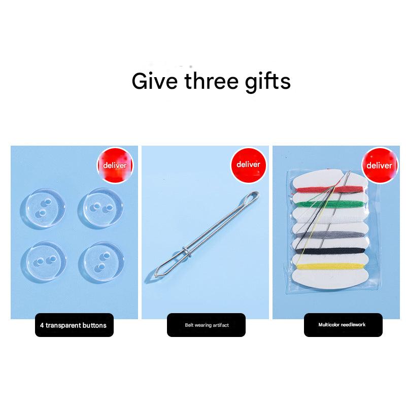 Adjustable denim trouser belt image 1