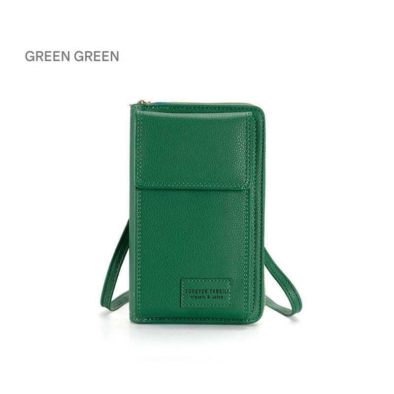 Women phone wallet bag blue