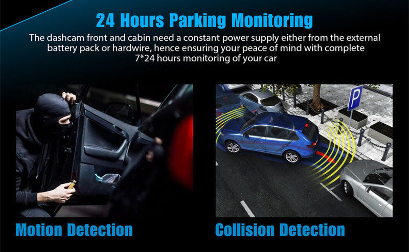 Dash Cam Night Vision Demo