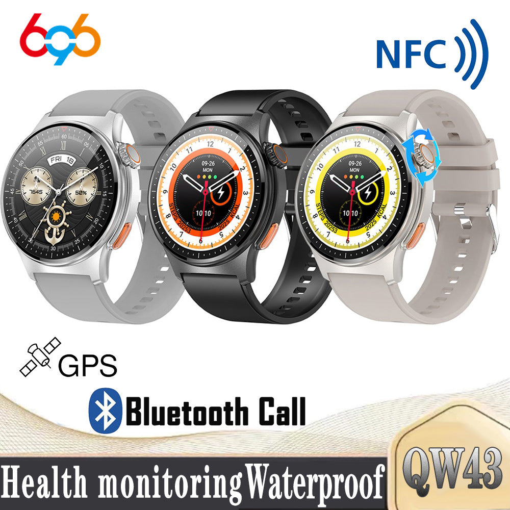 QW49 Smartwatch with ECG and PPG Bluetooth Call feature