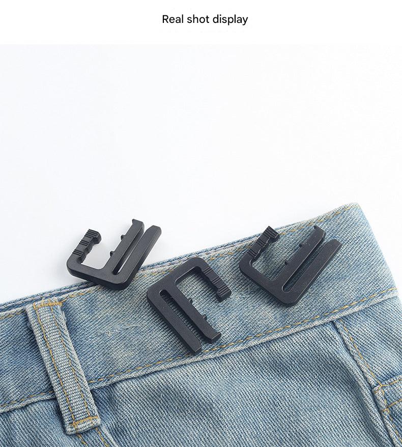 Durable removable waistband button