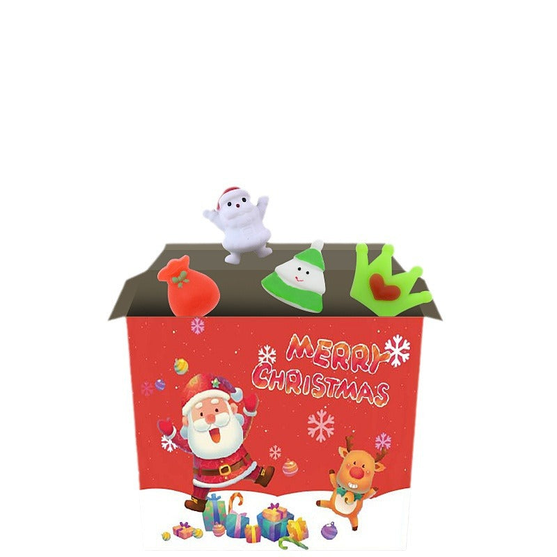 unboxing festive mystery squishy toy